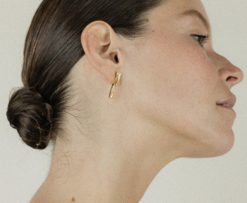 Earrings Dune gold