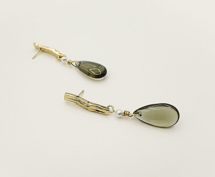 Earrings Fantasia grery