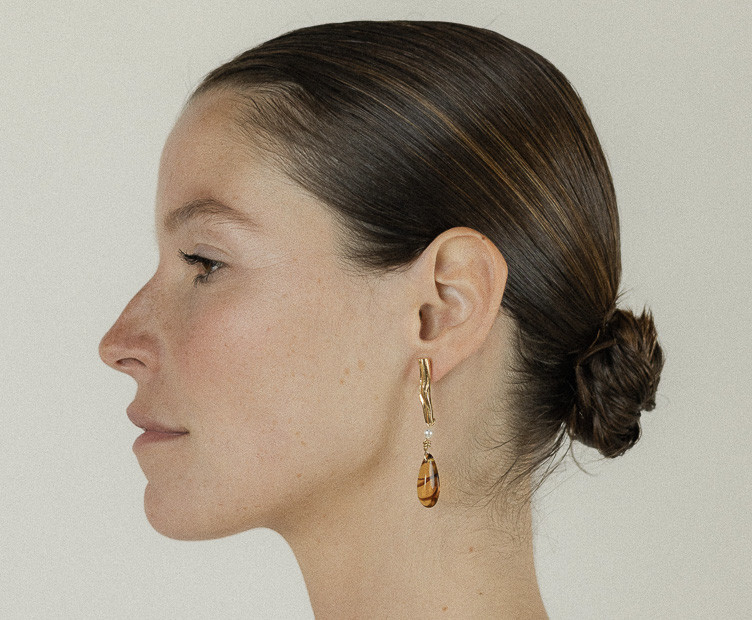 Boucles Fantasia ecaille