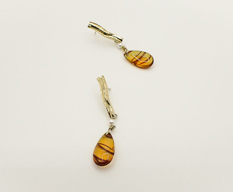 Boucles Fantasia ecaille