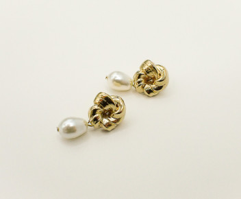 Boucles Louison crème