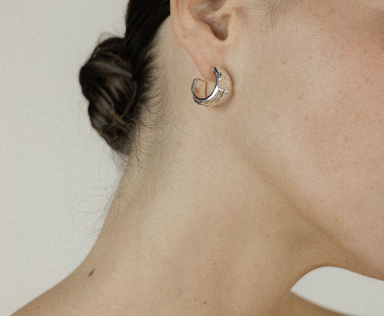 Boucles Ornella argent