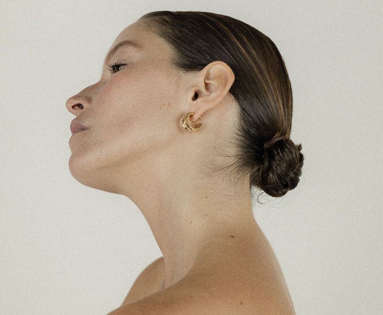 Boucles Ornella doré