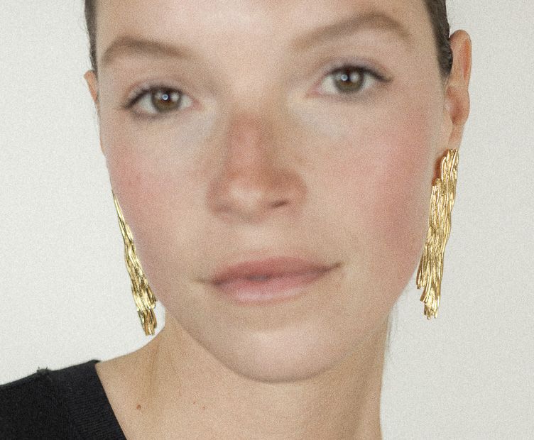 Boucles Salome doré