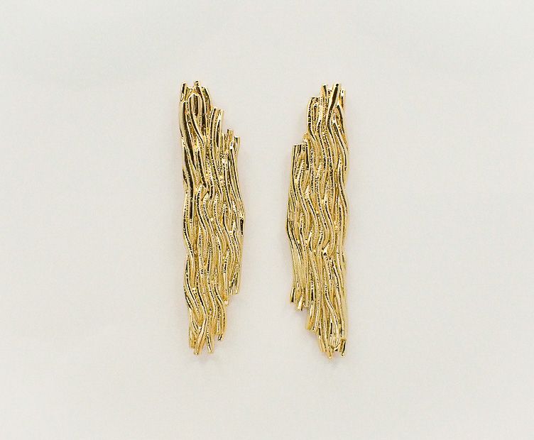 Boucles Salome doré