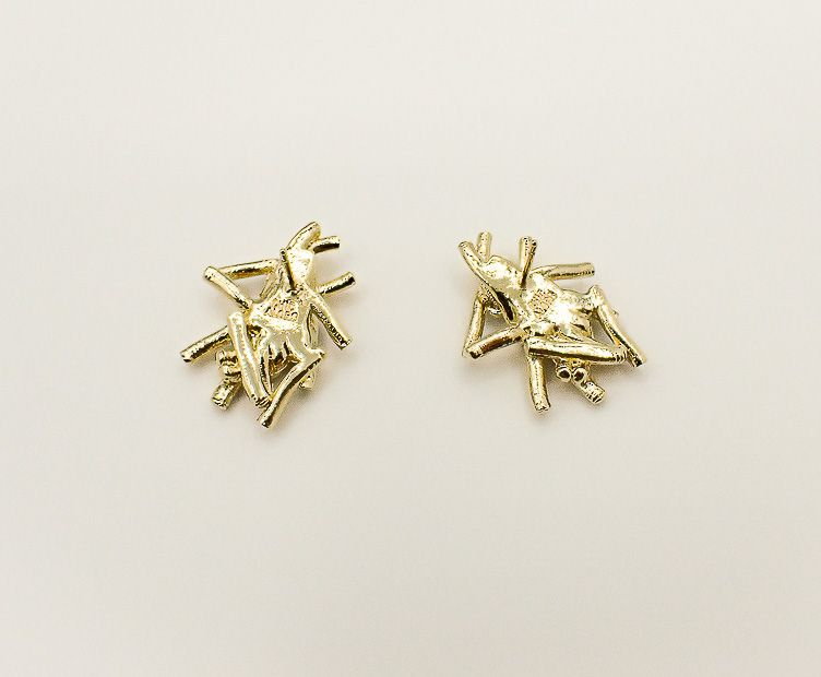 Boucles Stella doré