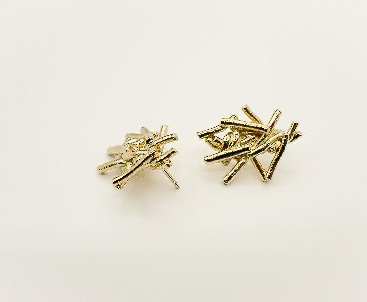 Boucles Stella doré