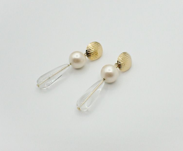 Eden Earrings - Clear
