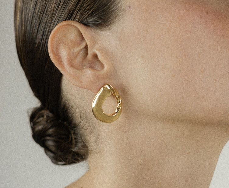 Acqua Gold Earrings