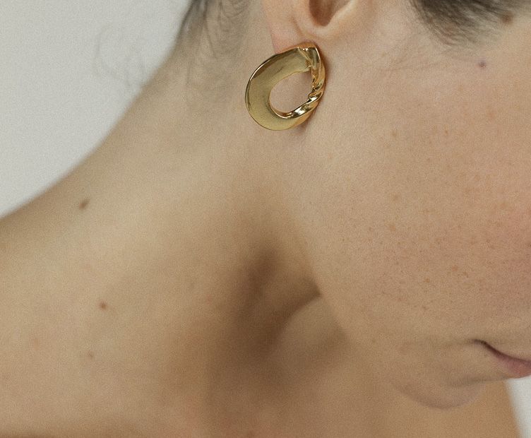 Acqua Gold Earrings