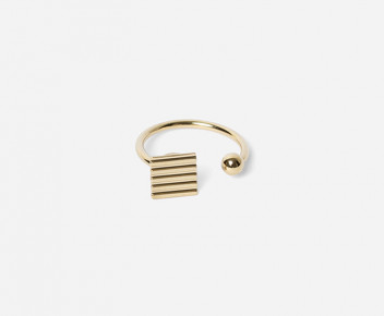 Bague Carry asymétrique