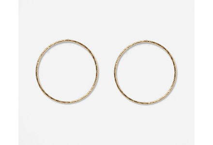 Boucles Babette Large doré