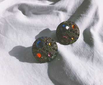 Vintage clip earrings n°03