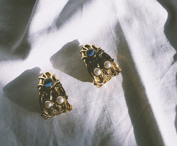 Vintage clip earrings n°5