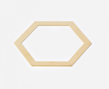 Jonc Hexagone plat 02