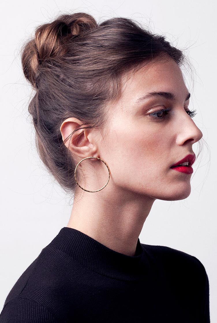 Babette Large Earrings gold
