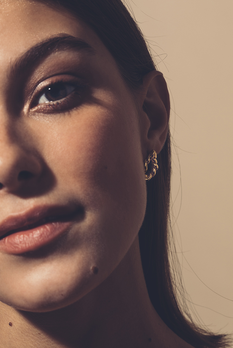 Iris earrings