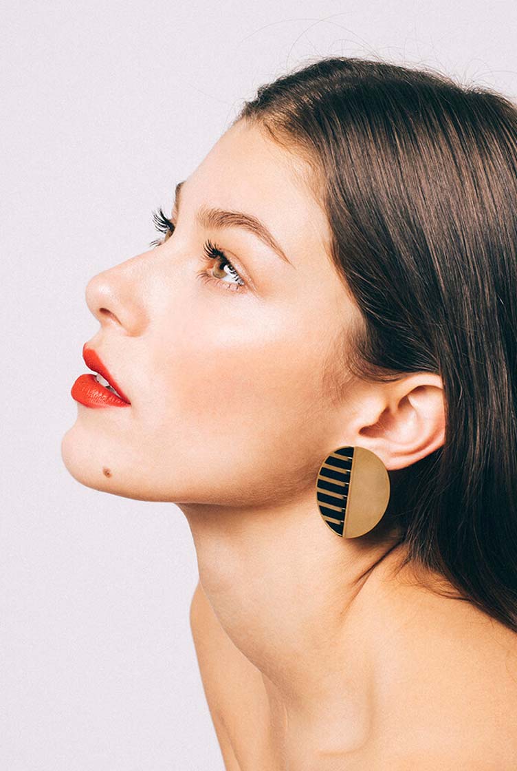Boucles Jackie Emaillé