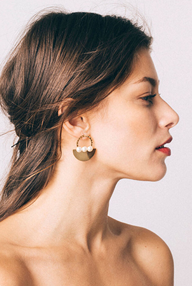 Moss Perle Earrings