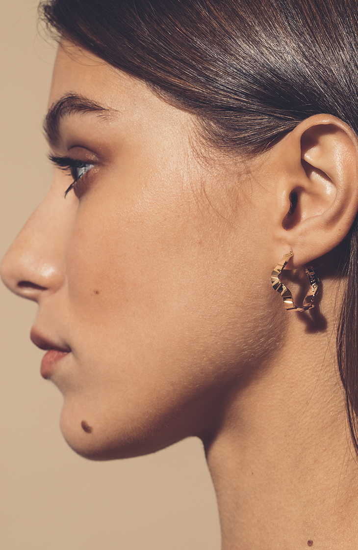 Fluxus Hoop Earrings