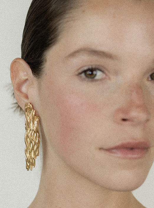 Boucles Salomé doré